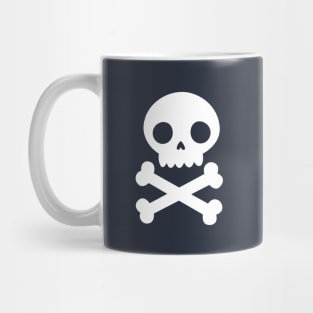 Kawaii Cute Halloween Skull T-Shirt Mug